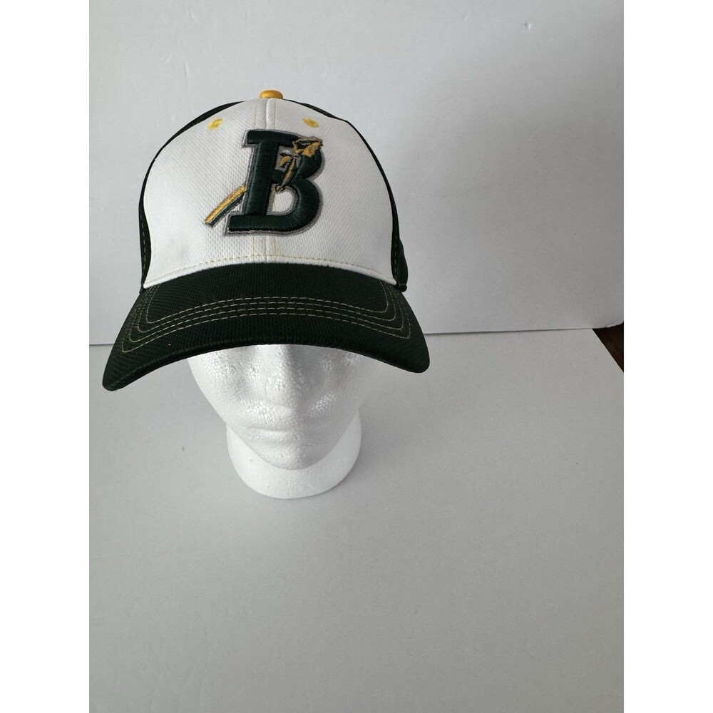Custom Baseball Team Hat LXL Green White Baseball. Team Not Identified